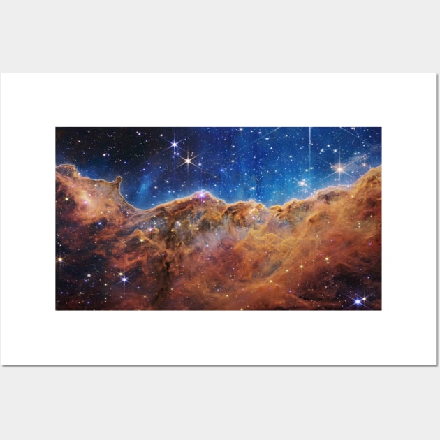 The Cosmic Cliffs, Carina Nebula Wall Art by LadyCaro1